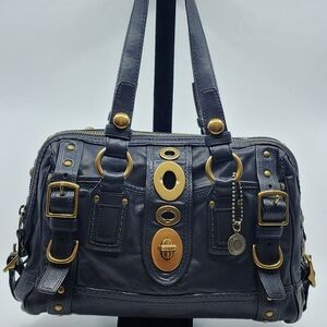 Coach Vintage Legacy Lily 65th Anniversary Satchel Handbag, Black